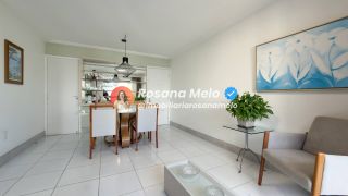 Edf. Castelo de Blois, apartamento vista mar, andar alto, varanda integrada sala, 92m², 3 quartos (1 suíte), 1 vaga, lazer completo, Boa Viagem