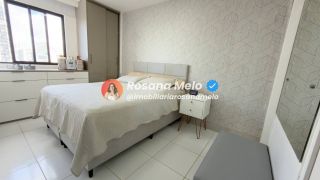 Edf. Castelo de Blois, apartamento vista mar, andar alto, varanda integrada sala, 92m², 3 quartos (1 suíte), 1 vaga, lazer completo, Boa Viagem