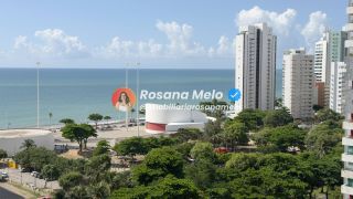 Edf. Castelo de Blois, apartamento vista mar, andar alto, varanda integrada sala, 92m², 3 quartos (1 suíte), 1 vaga, lazer completo, Boa Viagem