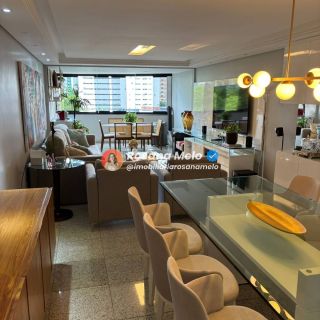 Edf. Deneb, apartamento nascente, 126m², 3 quartos (2 suítes), 2 vagas, lazer completo, Boa Viagem