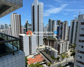 Edf. Trinidad, apartamento andar alto, 136m², 4 quartos ( 2 suítes), 2 vagas,