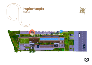Edf. Ária Boa Vista, apartamento com 23m², 1 quarto, sala com cozinha integrada, lazer completo, Boa Vista.
