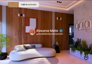 Edf. Ária Boa Vista, apartamento com 23m², 1 quarto, sala com cozinha integrada, lazer completo, Boa Vista.