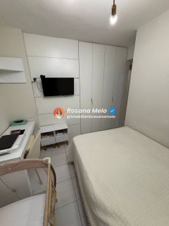Edf. Átria, apartamento 60m², 3 quartos (1 suíte), 1 vaga, lazer completo, Boa Viagem.