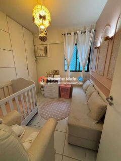 Edf. Átria, apartamento 60m², 3 quartos (1 suíte), 1 vaga, lazer completo, Boa Viagem.