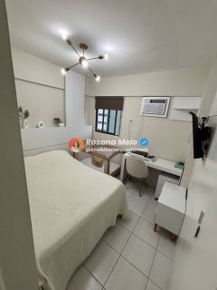 Edf. Átria, apartamento 60m², 3 quartos (1 suíte), 1 vaga, lazer completo, Boa Viagem.