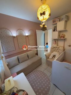 Edf. Átria, apartamento 60m², 3 quartos (1 suíte), 1 vaga, lazer completo, Boa Viagem.