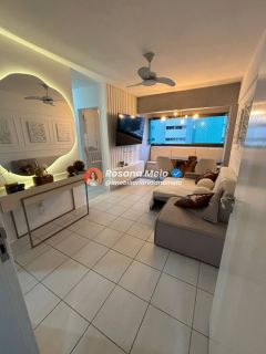 Edf. Átria, apartamento 60m², 3 quartos (1 suíte), 1 vaga, lazer completo, Boa Viagem.