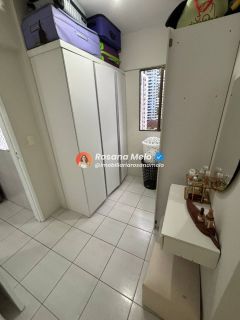 Edf. Átria, apartamento 60m², 3 quartos (1 suíte), 1 vaga, lazer completo, Boa Viagem.