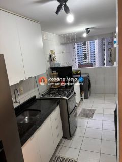 Edf. Átria, apartamento 60m², 3 quartos (1 suíte), 1 vaga, lazer completo, Boa Viagem.