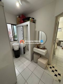 Edf. Átria, apartamento 60m², 3 quartos (1 suíte), 1 vaga, lazer completo, Boa Viagem.
