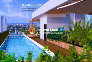 Edf. Ária Boa Vista, apartamento com 37,63m², 2 quartos, sala com cozinha integrada, lazer completo, Boa Vista.