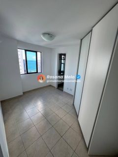 Edf. Zezé Cardoso, 84m², nascente, vista mar, 3 quartos (1 suíte), lazer completo, Boa Viagem.