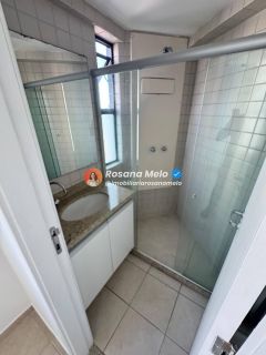 Edf. Zezé Cardoso, 84m², nascente, vista mar, 3 quartos (1 suíte), lazer completo, Boa Viagem.