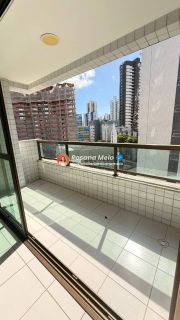 Edf. Atlântico Prince, 98m², nascente, 3 quartos (1 suíte), lazer completo, Boa Viagem.