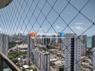 Edf. Alameda dos Pinheiros - andar alto, vista mar , 174m², 4 quartos sendo 3 suítes, 3 vagas, lazer