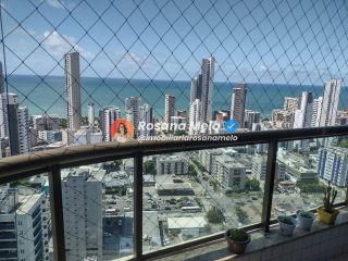 Edf. Alameda dos Pinheiros - andar alto, vista mar , 174m², 4 quartos sendo 3 suítes, 3 vagas, lazer