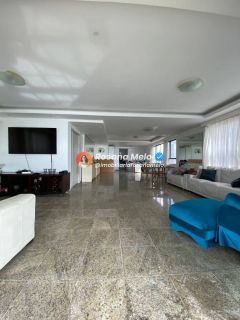 Edf. Mar do Porto, vista mar, andar alto, 220m², varanda, 4 suítes, 3 vagas, Boa Viagem.