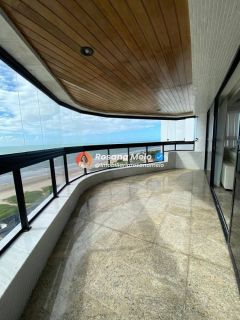 Edf. Mar do Porto, vista mar, andar alto, 220m², varanda, 4 suítes, 3 vagas, Boa Viagem.