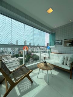 Edf. Madona das Rochas -105m², 2 quartos com 1 suíte, 2 vagas, lazer, localização , alto padrão