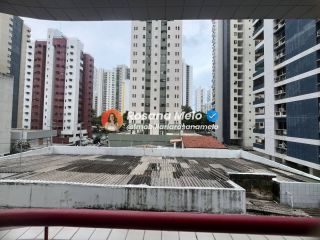 Edf. Carlos Pereira Carneiro, apartamento nascente, 72m², varanda, 2 quartos, 1 vaga, lazer completo, Boa Viagem.