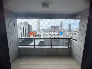 Edf. Jardins das Acácias, 115m², varanda, 3 suítes, 2 vagas cobertas, Boa Viagem.