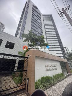 Edf. Jardins das Acácias, 115m², varanda, 3 suítes, 2 vagas cobertas, Boa Viagem.