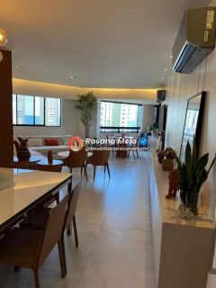 Edf. Alameda Prince, apartamento andar alto, nascente, 3 quartos (2 suítes), 2 vagas, lazer completo, Boa Viagem