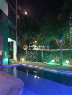 Edf. Alameda Prince, apartamento andar alto, nascente, 3 quartos (2 suítes), 2 vagas, lazer completo, Boa Viagem