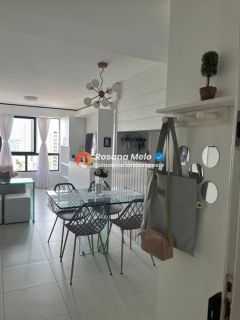 Edf. Golden Summer, 40,05m², mobiliado, nascente, 1 quarto(suíte) em Boa Viagem 
