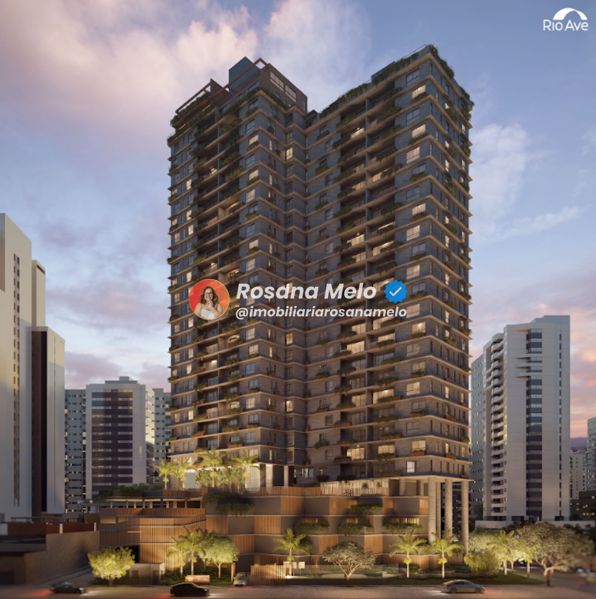 Edf. JARDINS ÂNGELA VIEIRA - 172m², 4 suítes com uma suítes master, 3 vagas, lazer completo