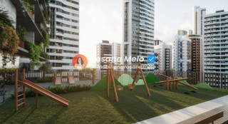 Edf. JARDINS ÂNGELA VIEIRA - 172m², 4 suítes com uma suítes master, 3 vagas, lazer completo