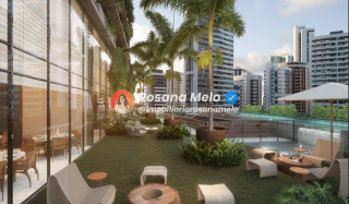 Edf. JARDINS ÂNGELA VIEIRA - 172m², 4 suítes com uma suítes master, 3 vagas, lazer completo