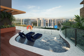Edf. JARDINS ÂNGELA VIEIRA - 172m², 4 suítes com uma suítes master, 3 vagas, lazer completo
