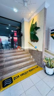 Edf. Boa Viagem Beach Flat, apartamento mobiliado, porteira fechada, 40m², 1 quarto, 1 vaga coberta, lazer completo em Boa Viagem.
