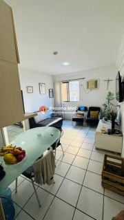 Edf. Boa Viagem Beach Flat, apartamento mobiliado, porteira fechada, 40m², 1 quarto, 1 vaga coberta, lazer completo em Boa Viagem.