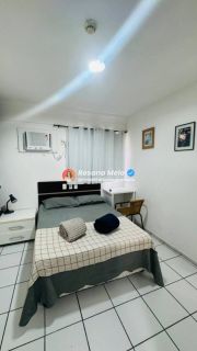 Edf. Boa Viagem Beach Flat, apartamento mobiliado, porteira fechada, 40m², 1 quarto, 1 vaga coberta, lazer completo em Boa Viagem.