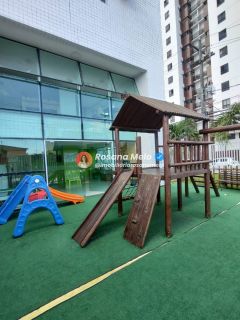 Edf. Morada Porto Nobre, apartamento alto, vista mar, 58m², 2 quartos (1 suíte), lazer completo, Piedade.