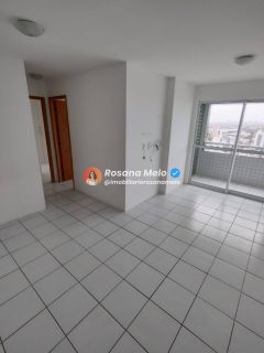 Edf. Morada Porto Nobre, apartamento alto, vista mar, 58m², 2 quartos (1 suíte), lazer completo, Piedade.