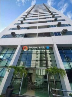 Edf. Morada Porto Nobre, apartamento alto, vista mar, 58m², 2 quartos (1 suíte), lazer completo, Piedade.
