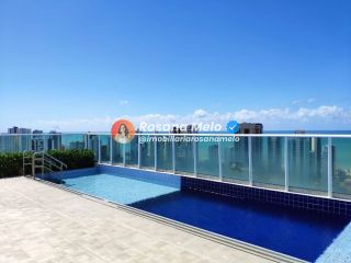 Edf. Morada Porto Nobre, apartamento alto, vista mar, 58m², 2 quartos (1 suíte), lazer completo, Piedade.