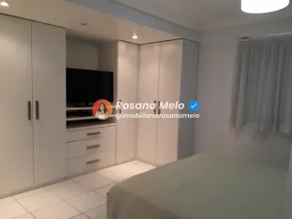 Edf. Mar Azul, apartamento 156m², vista mar, varanda, 4 quartos (2 suítes), 2 vagas, lazer completo, Boa Viagem.