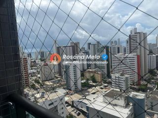 Oportunidade no edf Shopping Living,63m,3 quartos,lazer,andar alto,vista mar.