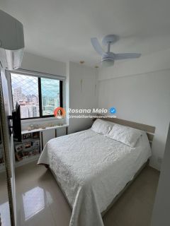 Oportunidade no edf Shopping Living,63m,3 quartos,lazer,andar alto,vista mar.