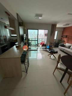 Oportunidade no edf Shopping Living,63m,3 quartos,lazer,andar alto,vista mar.