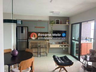Oportunidade no edf Shopping Living,63m,3 quartos,lazer,andar alto,vista mar.