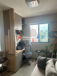 Oportunidade no edf Shopping Living,63m,3 quartos,lazer,andar alto,vista mar.