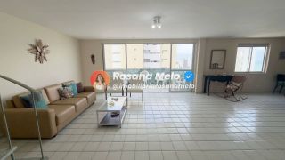 Edf. Skyros, cobertura vista mar, 280m², 5 quartos (3 suítes), 2 vagas, Boa Viagem