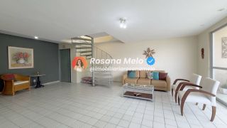 Edf. Skyros, cobertura vista mar, 280m², 5 quartos (3 suítes), 2 vagas, Boa Viagem