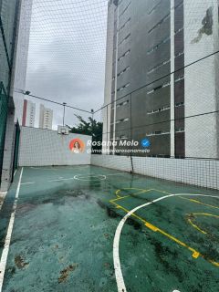 Edf. Manoel Carvalho, apartamento andar alto, nascente, 125m², varanda, 3 quartos (1 suíte master com banheira), 2 vagas cobertas, Boa Viagem